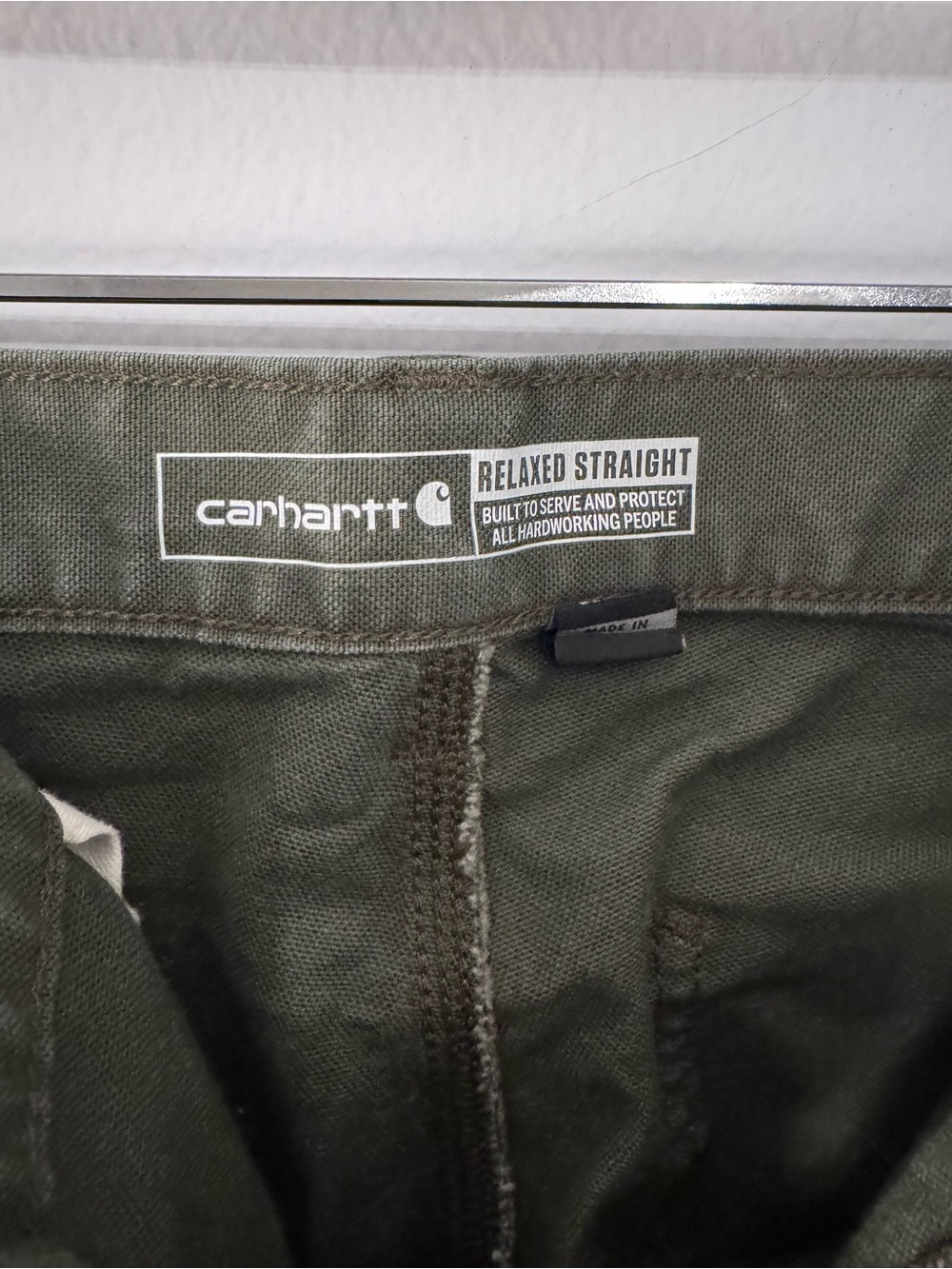 Carhartt Men's Olive Utility Cargo Pants - Picture 2 of 4